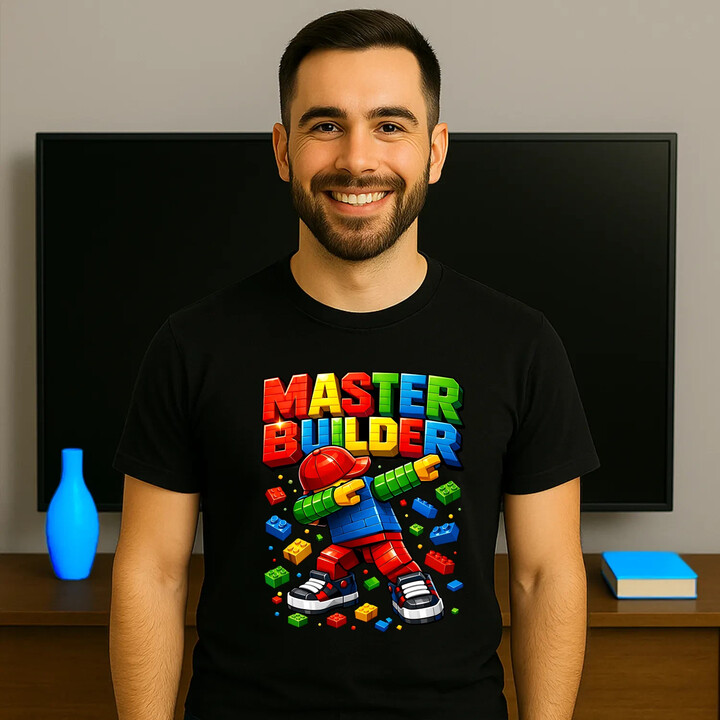 Master builder - pánské tričko s potiskem