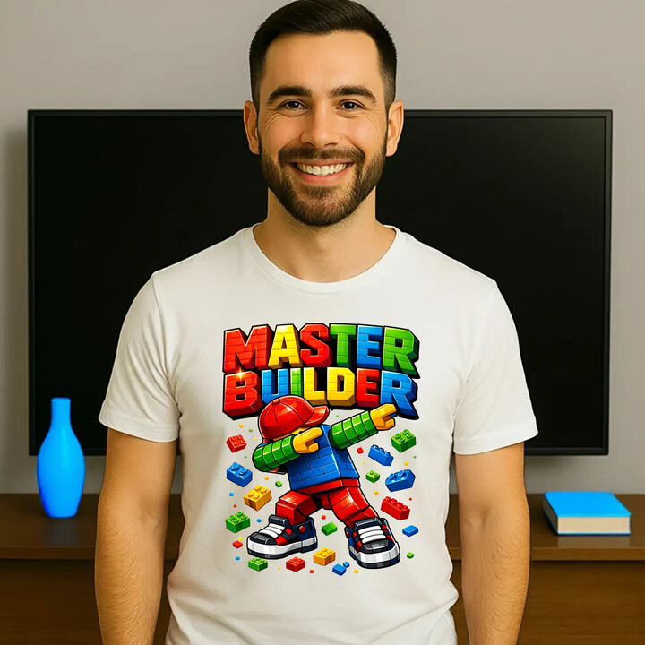 Master builder - pánské tričko s potiskem