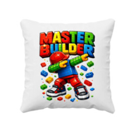 Master builder - polštář s potiskem