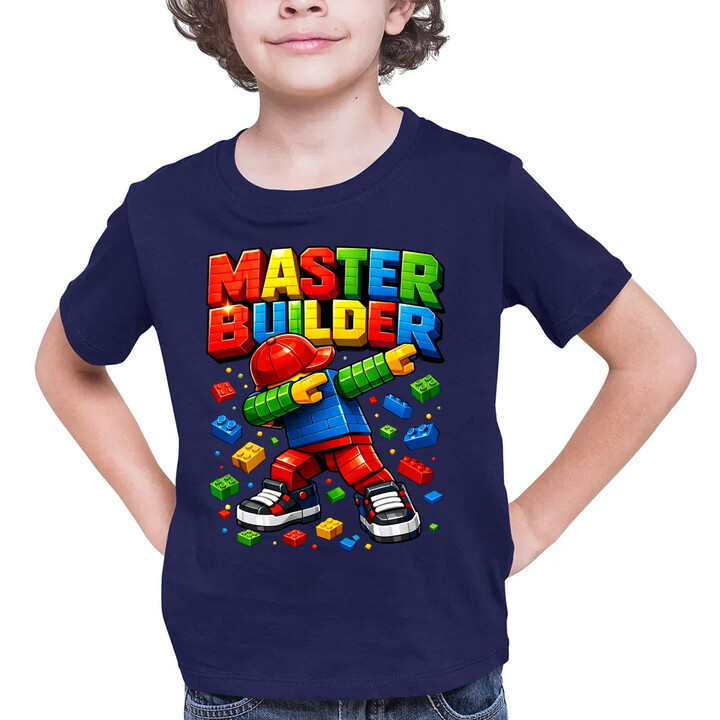 Master builder - dětské tričko s potiskem