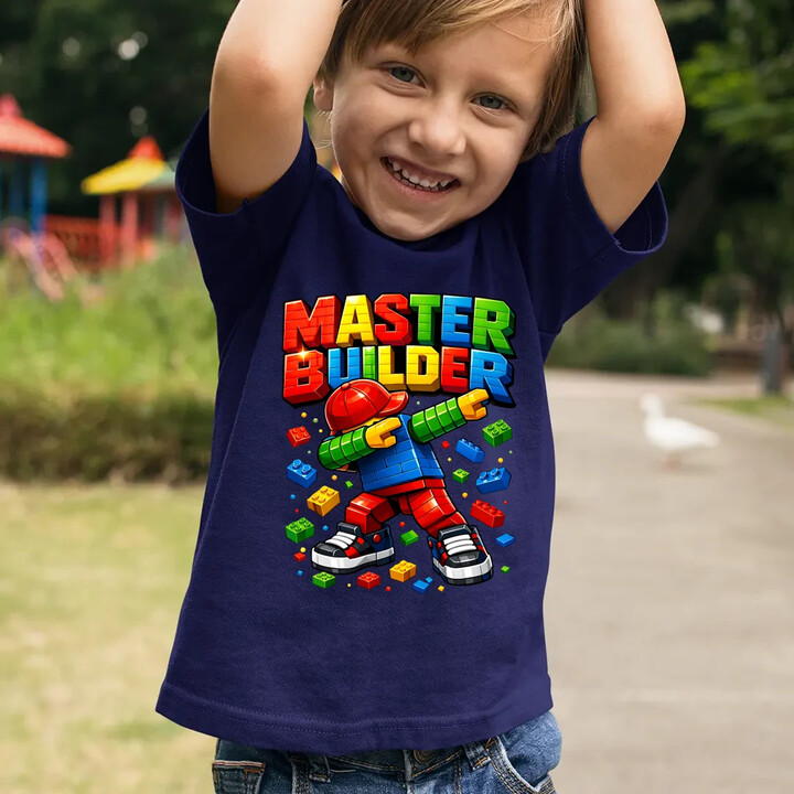 Master builder - dětské tričko s potiskem