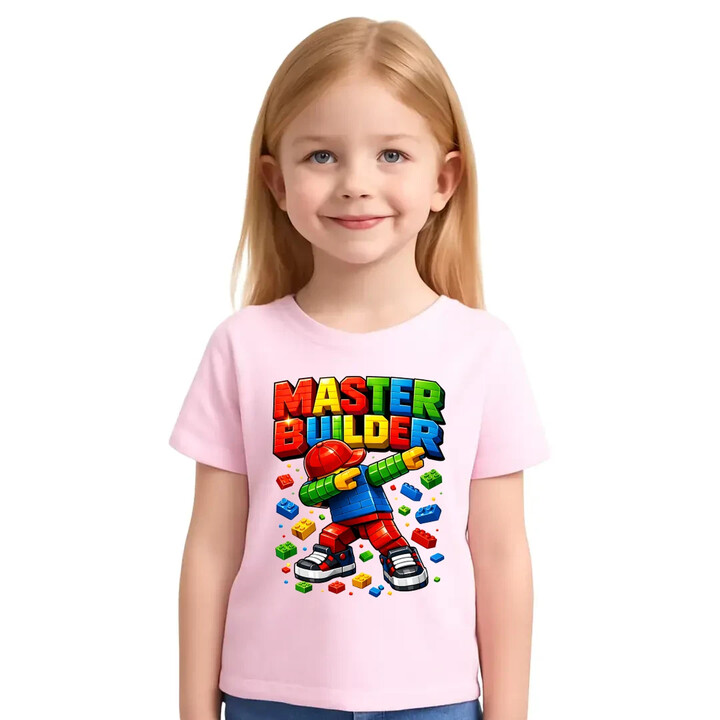 Master builder - dětské tričko s potiskem