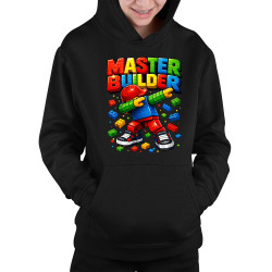 Master builder - dětská mikina s kapucí