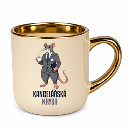 Kancelářská krysa - Elegantní hrnek na dárek