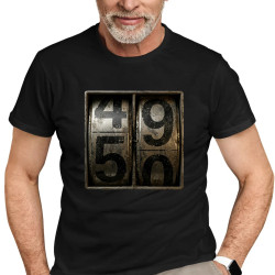 50 - tachometr - pánské tričko s potiskem