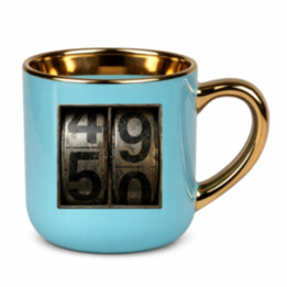 50 - tachometr – Elegantní hrnek na dárek