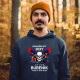 Nesnáším být sexy, ale jsem bubeník, takže to jinak nejde - pánská mikina s potiskem