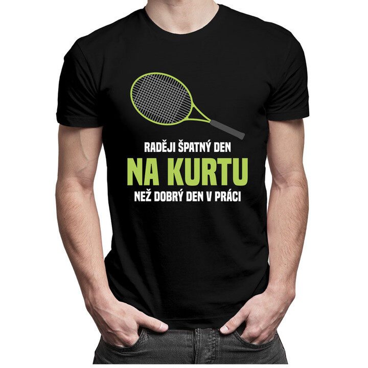 Raději špatný den na kurtu