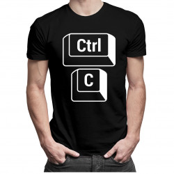 CTRL+C - otec - pánská trička s potiskem