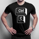 CTRL+C - otec - pánské tričko s potiskem