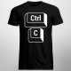 CTRL+C - otec - pánské tričko s potiskem