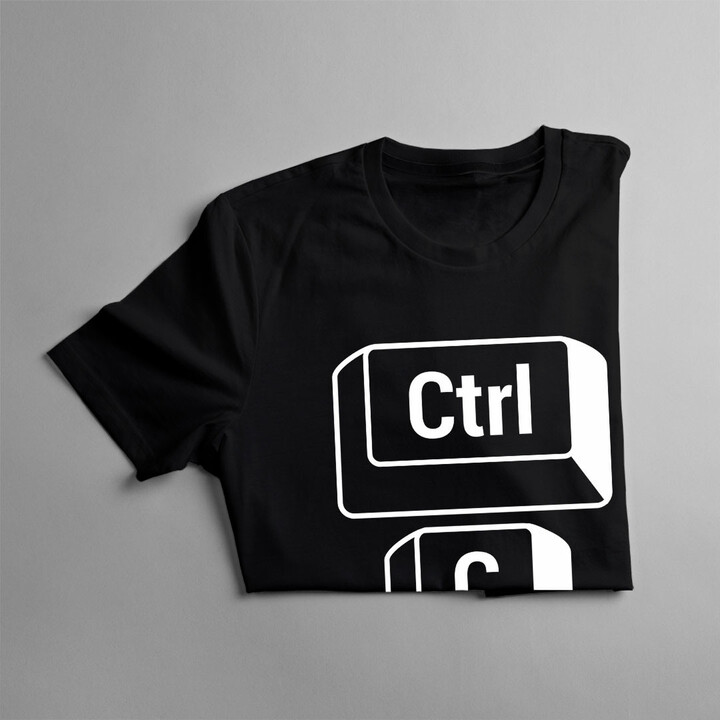 CTRL+C - otec - pánská trička  s potiskem