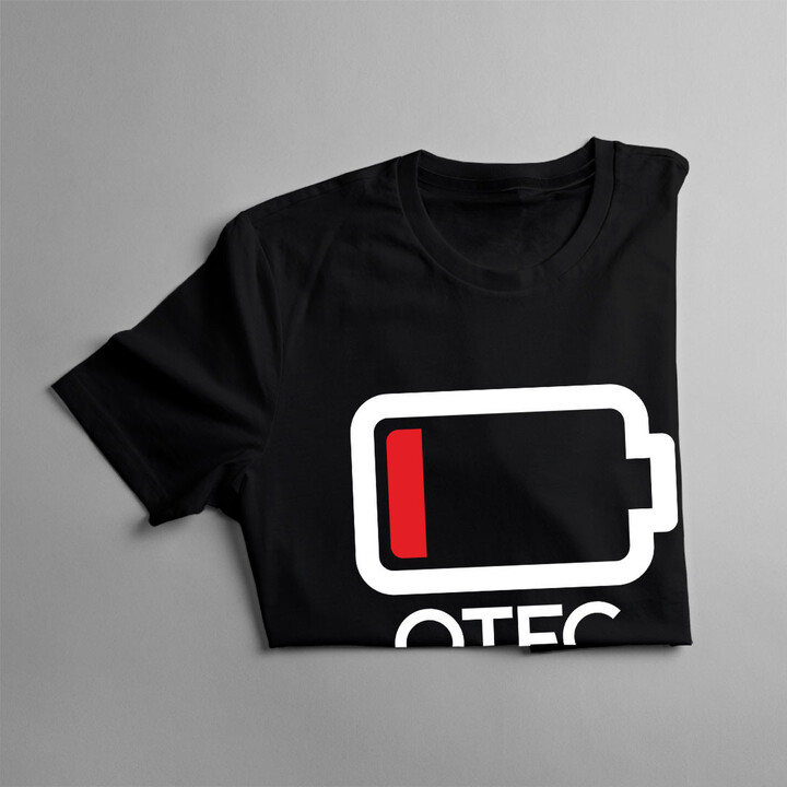 Baterie - otec - pánská trička  s potiskem