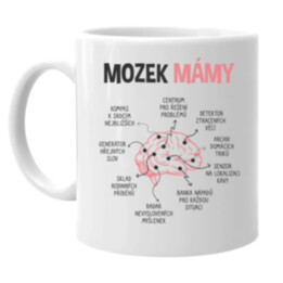 Mozek mámy - hrnek s potiskem