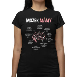 Mozek mámy  - dámské tričko s potiskem