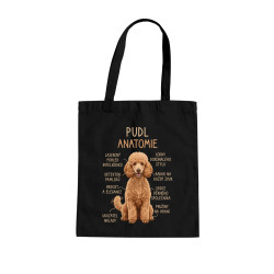 Pudl – anatomie - taška s potiskem