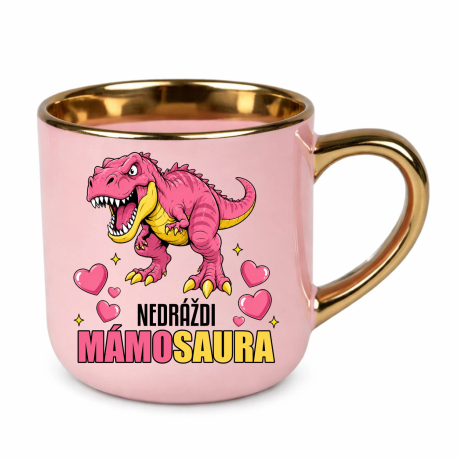 Nedráždi mámosaura – Elegantní hrnek na dárek