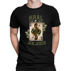 Král je jen jeden - pánské tričko s potiskem