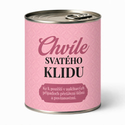 Chvíle svatého klidu - Zabalte to do plechovky a překvapte ještě před rozbalením