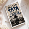 Nejlepší táta jezdí na motocyklu - blahopřání k dárku
