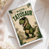 Nejlepší tátosaur - blahopřání k dárku