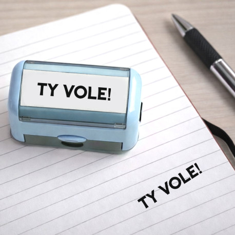Ty vole! - razítka s gravírováním