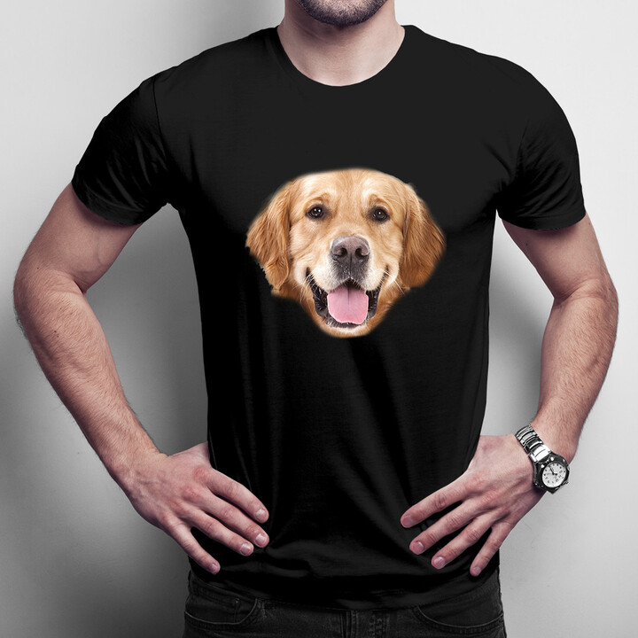 Golden retriever - pánské tričko s potiskem