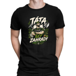 Táta šéf zahrady - pánské tričko s potiskem