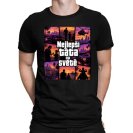 Nejlepší táta na světě  - pánské tričko s potiskem