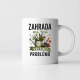 Zahrada mi řeší většinu problémů - hrnek s potiskem