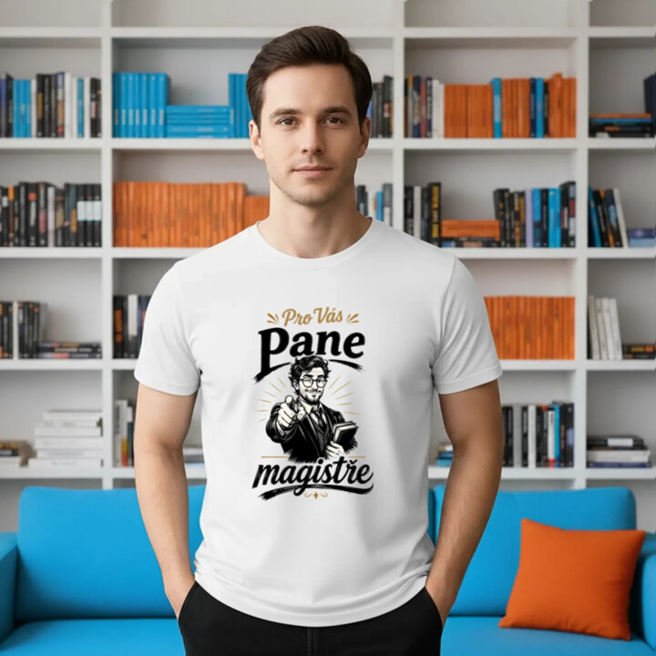 Pro Vás, pane magistře - pánské tričko s potiskem