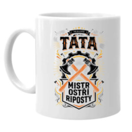 Nejlepší Táta Mistr Ostří Riposty - hrnek s potiskem