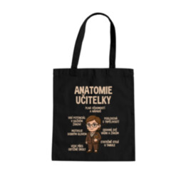 Anatomie učitelky - taška s potiskem