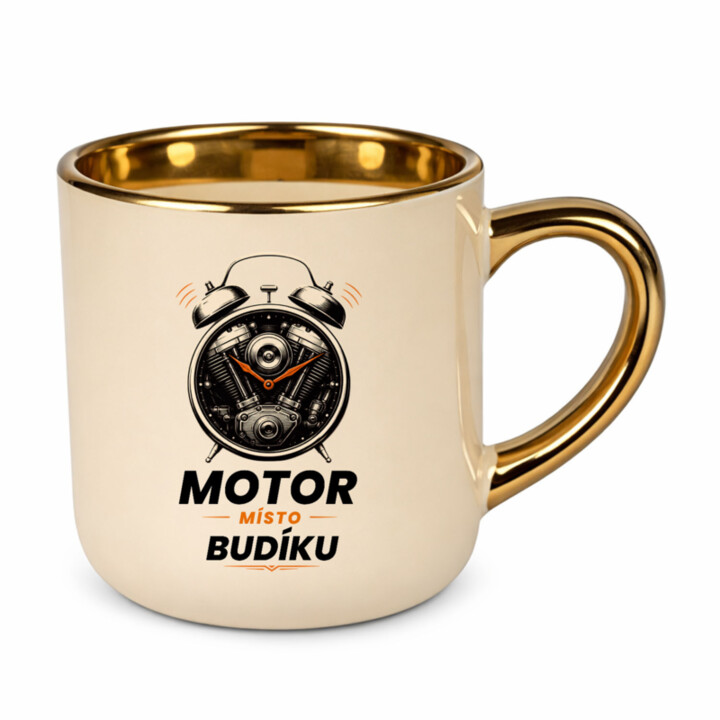 MOTOR MÍSTO BUDÍKU – Elegantní hrnek na dárek