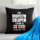 Jsem dospělým chlapem a dělám to co chce moje dcera - černý polštář s potiskem