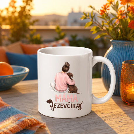 Hrnek Máma jezevčíka - pro milovnice jezevčíků