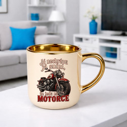 Elegantní hrnek Já nechrápu já sním že jedu na motorce