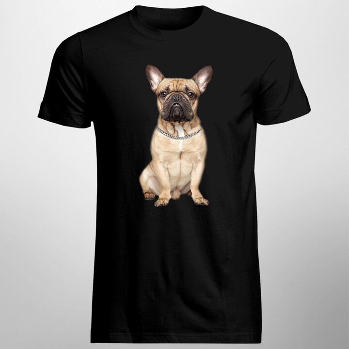 Buldok francouzský - French Bulldog - verze 2 - pánské tričko s potiskem