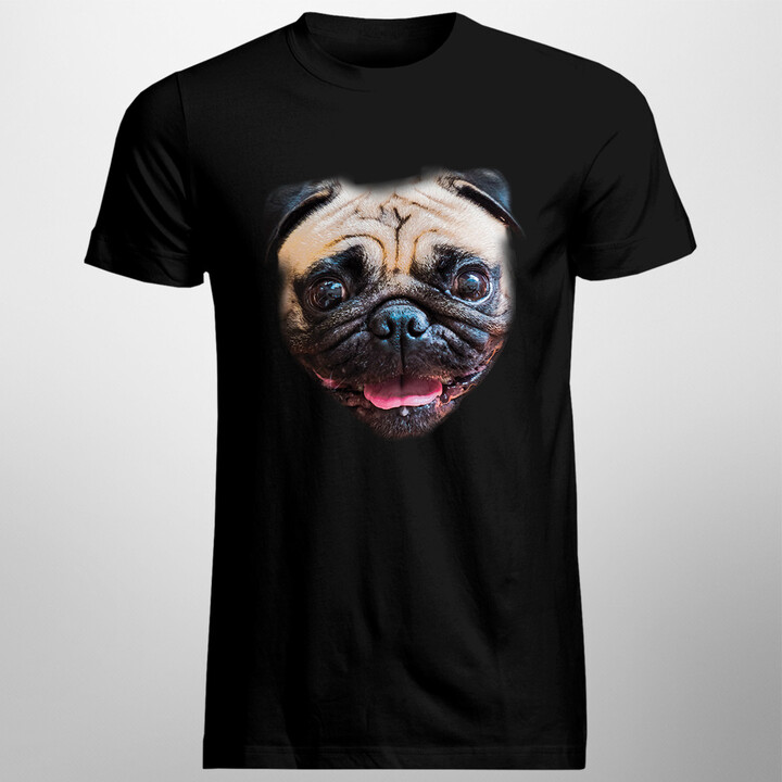 Mops - Pug Dog - pánské tričko s potiskem
