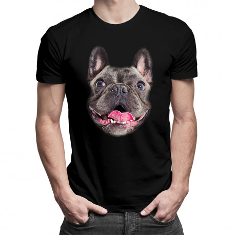 Buldok francouzský - French Bulldog - verze 1 - pánské tričko s potiskem