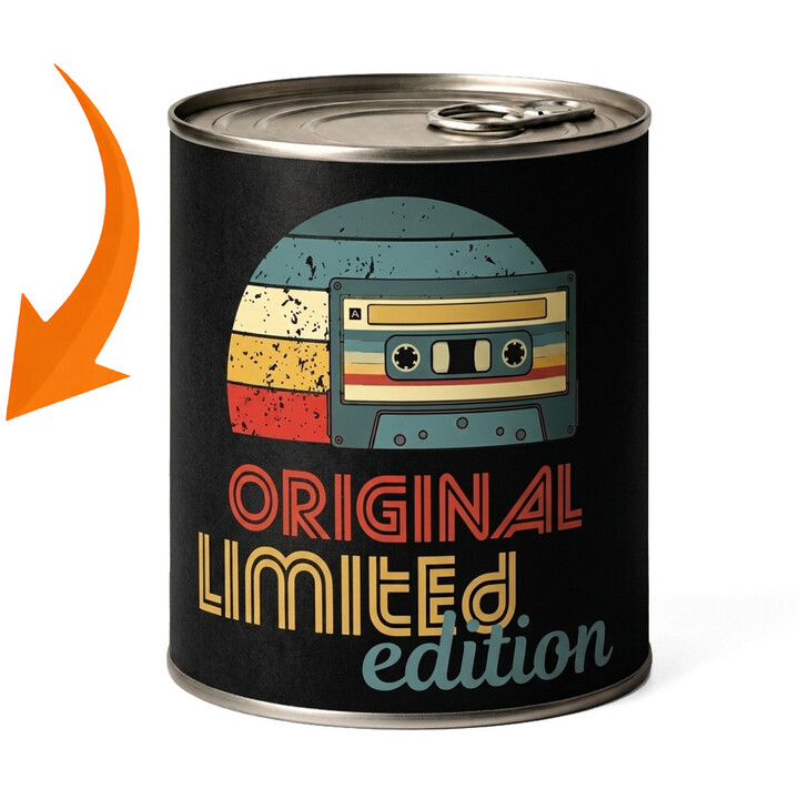 Original Limited Edition - Zabalte to do plechovky a překvapte ještě před rozbalením!