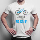 Život je lepší na kole - pánské tričko s potiskem