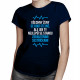 Všechny ženy se rodí stejné, ale jen ty nejlepší se stanou zdravotními sestřičkami - dámské tričko s potiskem