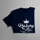 Královny jsou narozené v říjnu - dámské tričko s potiskem