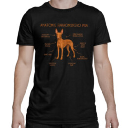 Anatomie faraonského psa - pánské tričko s potiskem