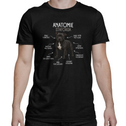 Anatomie staforda - pánské tričko s potiskem