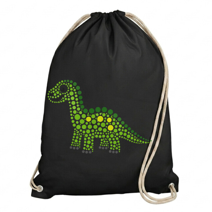 Dinosaurus z teček - den tečky - vak na záda s potiskem