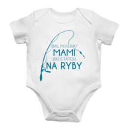Sbal mi plínky mami - dětské body s potiskem