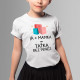Taťka bez peněz - dětské tričko s potiskem