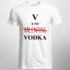 V is for vodka - pánské tričko s potiskem